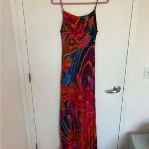 Floral Multicolor Farm Rio Maxi Dress